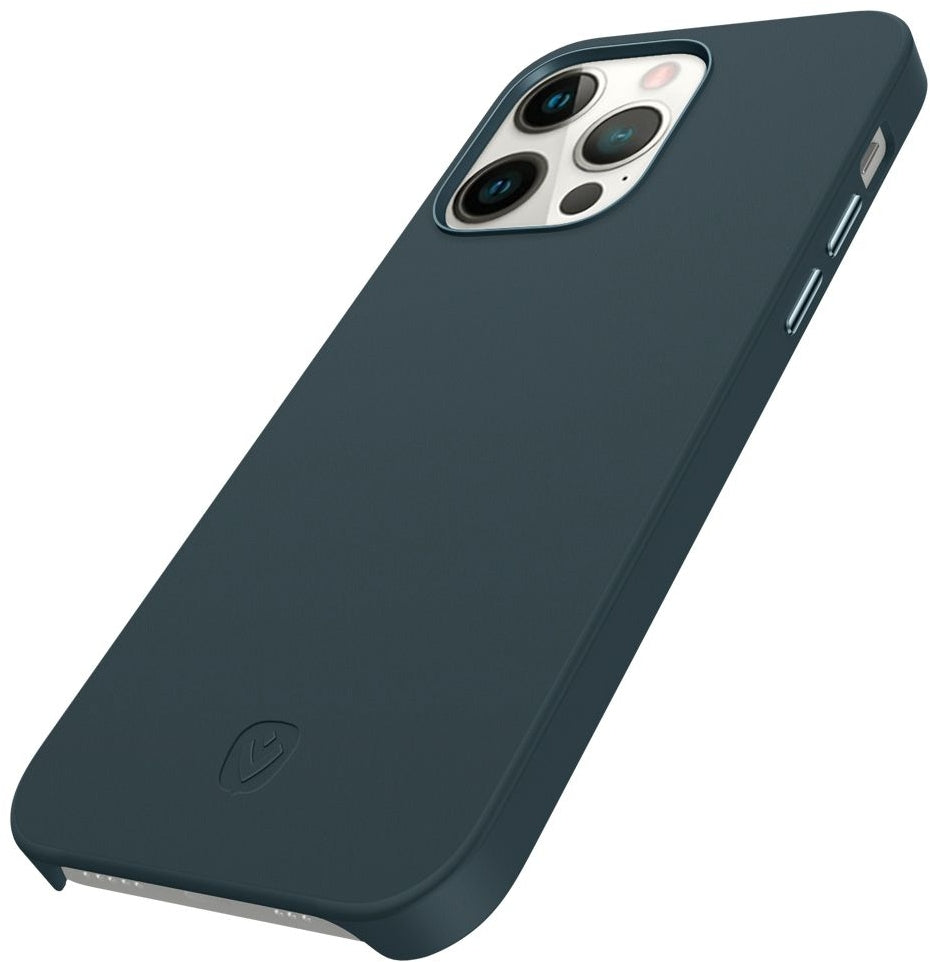 Valenta Leather Back Cover Snap Luxe Apple Iphone 13 Pro Blue