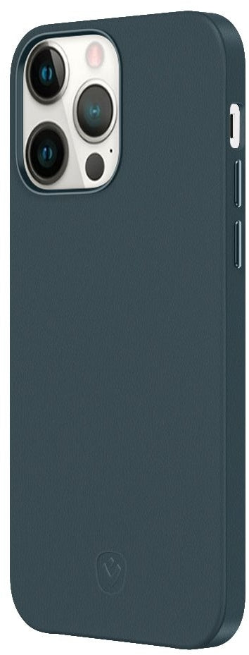 Valenta Leather Back Cover Snap Luxe Apple Iphone 13 Pro Max Blue