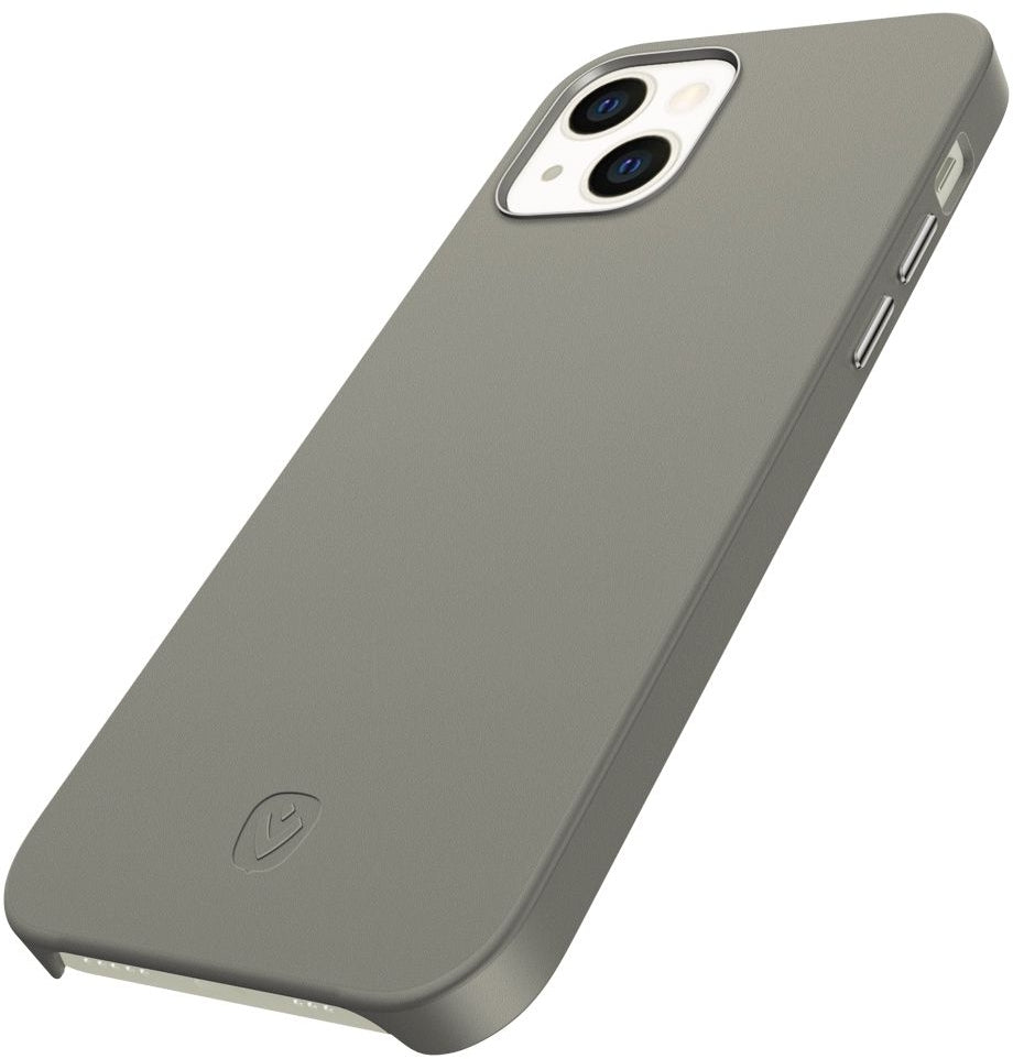 Valenta Leather Back Cover Snap Luxe Apple Iphone 13 Grey