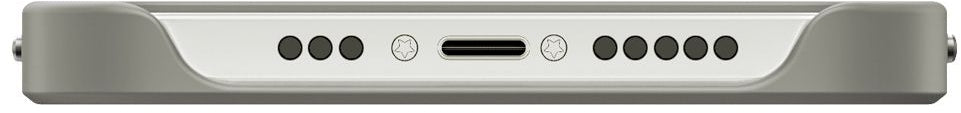Valenta Leather Back Cover Snap Luxe Apple Iphone 13 Grey