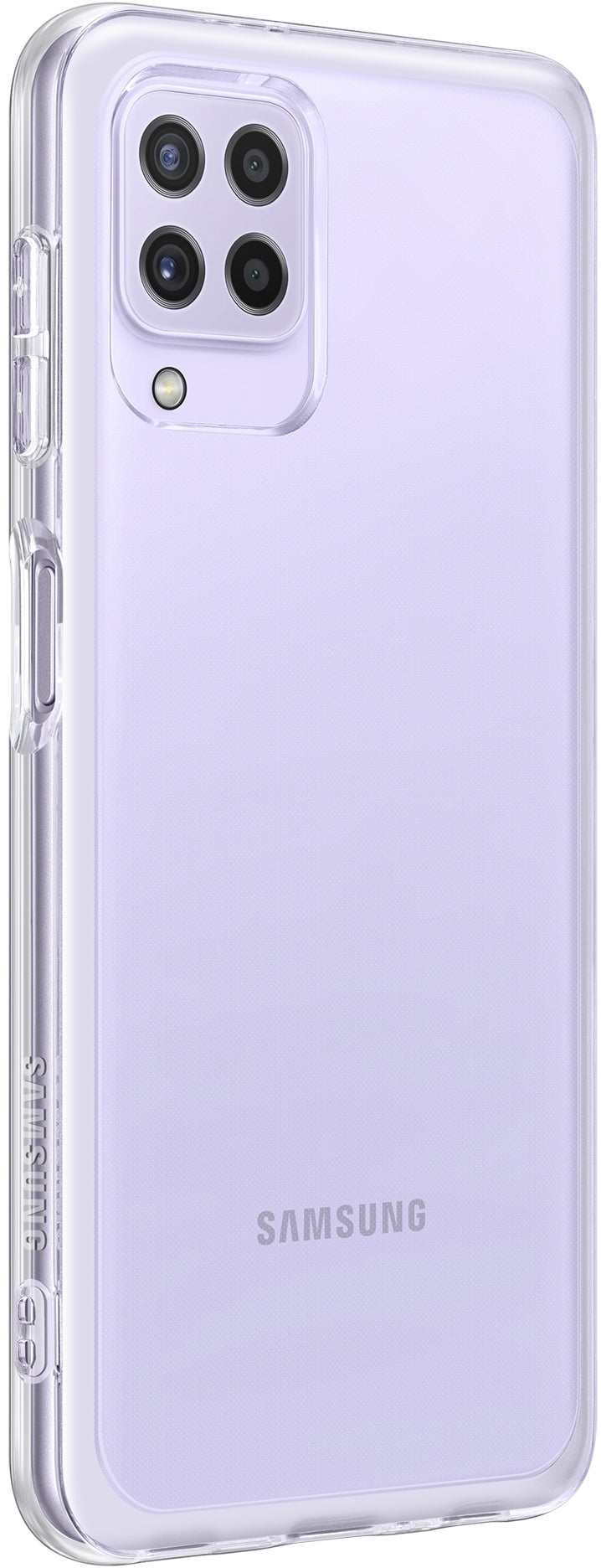 Samsung Ef-Qa225Ttegeu Samsung Soft Clear Cover Galaxy A22 4G Transparent
