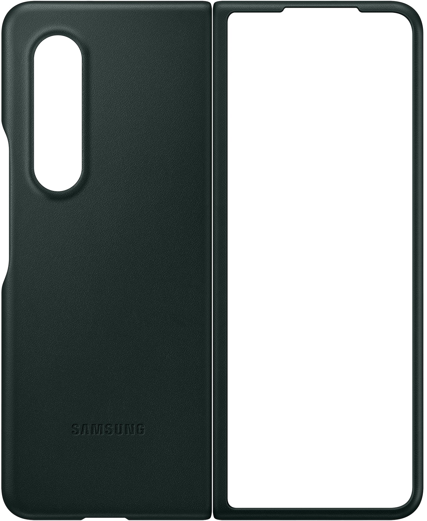 Samsung Ef-Vf926Lgegww Samsung Leather Cover Galaxy Z Fold3 Green