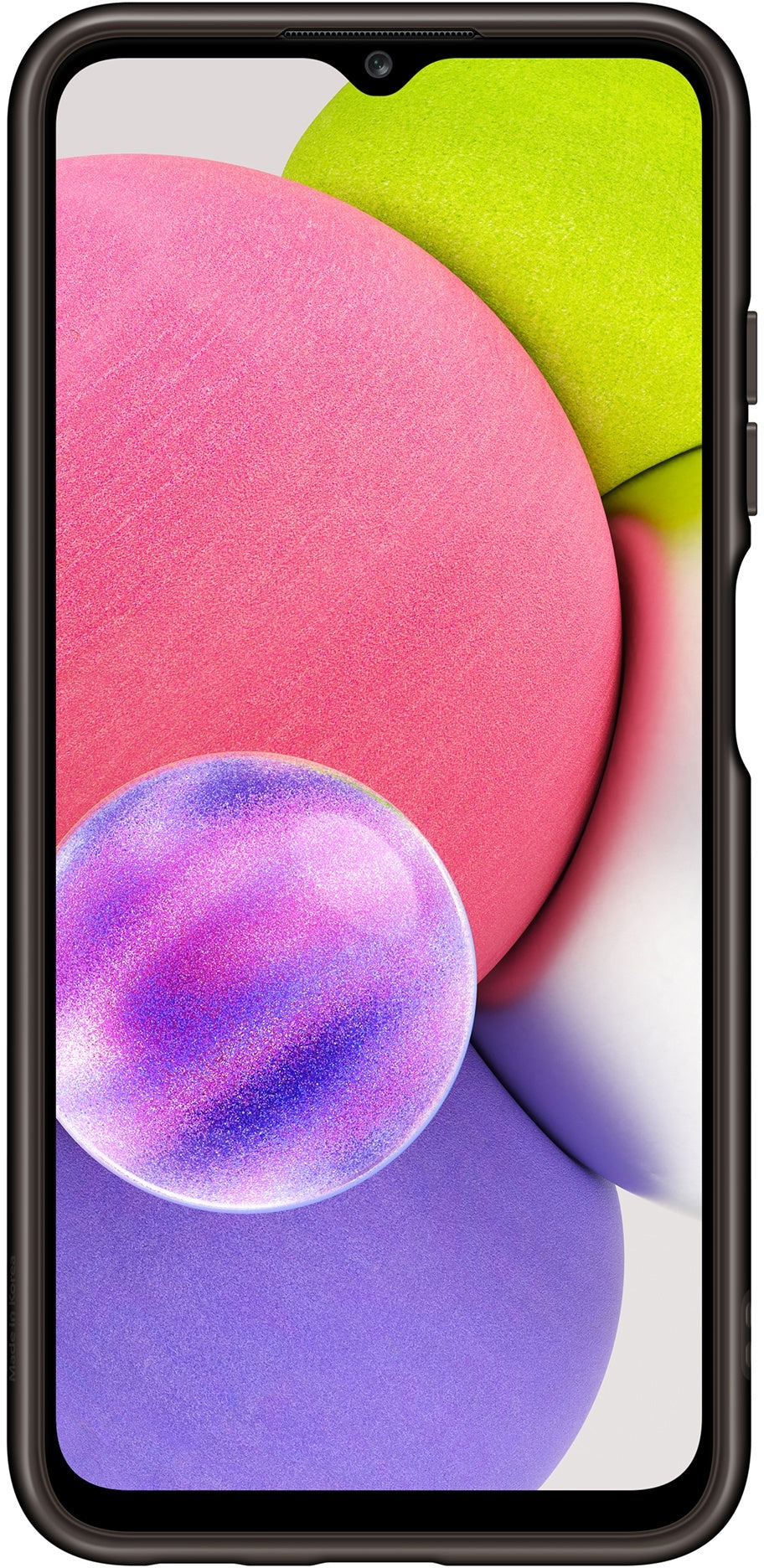 Samsung Ef-Qa038Tbegeu Samsung Soft Clear Cover Galaxy A03S Black