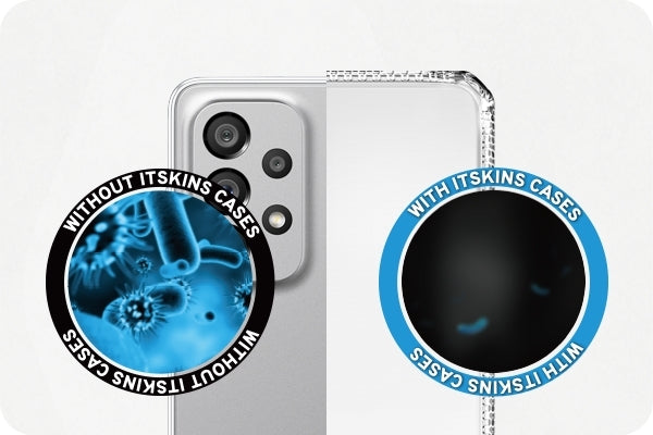Itskins Level 2 Spectrumclear For Samsung Galaxy A73 5G Smoke