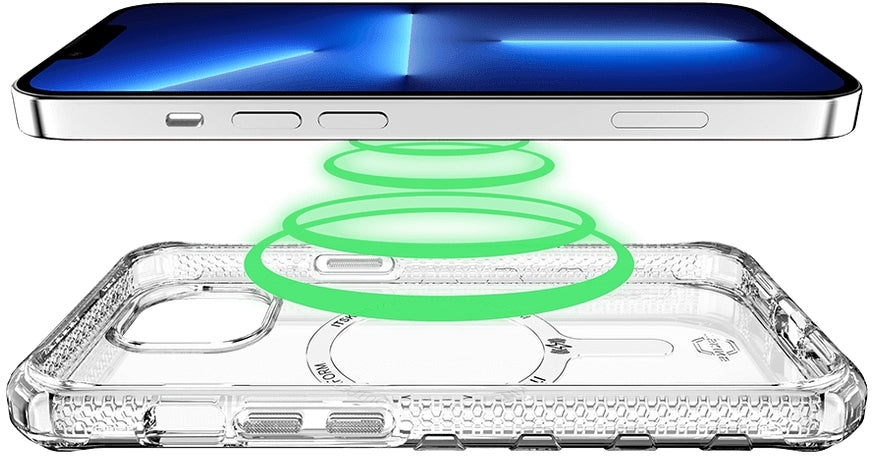 Itskins Level 3 Suprememagclear_R For Apple Iphone 14 Plus Transparent