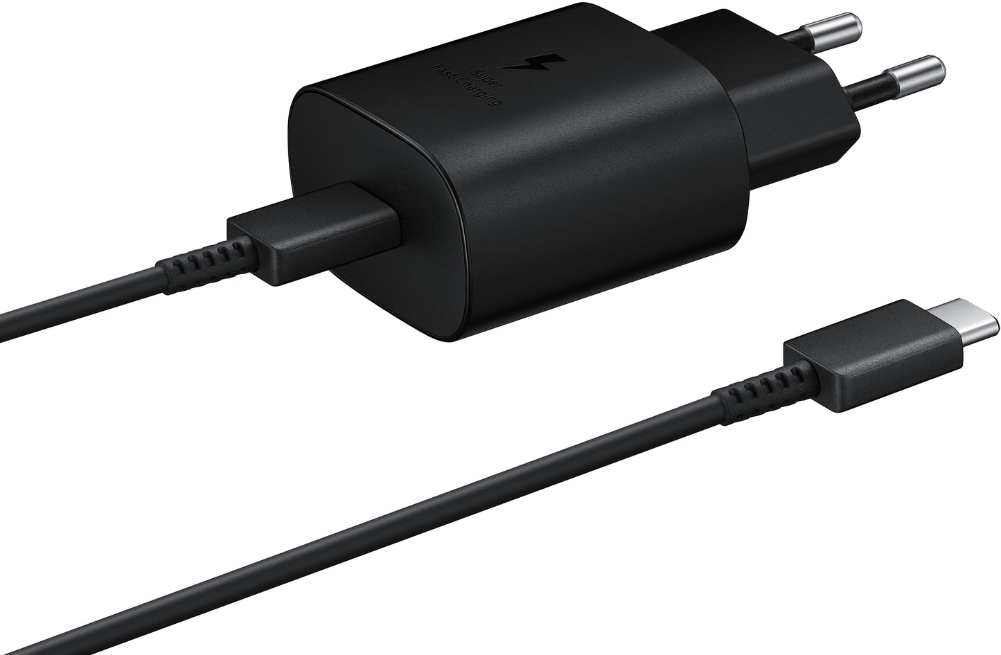 Samsung Ep-Ta800Xbegww Samsung Super Fast Pd Wall Charger Usb-C Incl. Usb-C Cable 25W Black Bulk