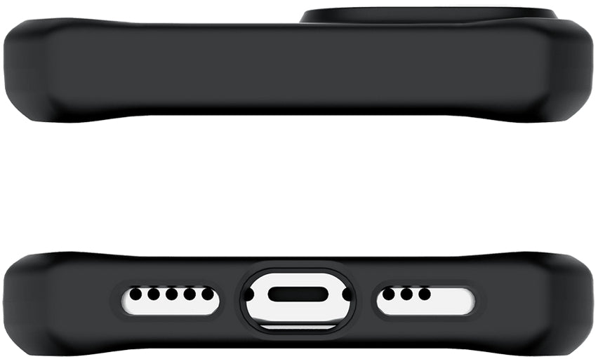 Itskins Level 2 Spectrumsolid_R For Apple Iphone 14 Pro Plain Black