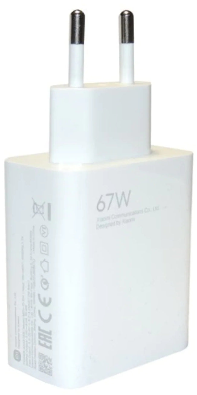 Xiaomi Mdy-12-Eh Xiaomi Turbo Charge Wall Charger 67W White