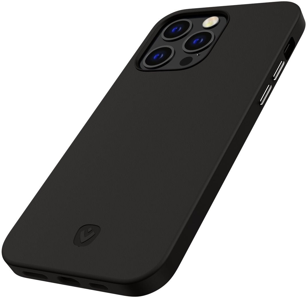 Valenta Leather Back Cover Magsafe Apple Iphone 14 Pro Max Black