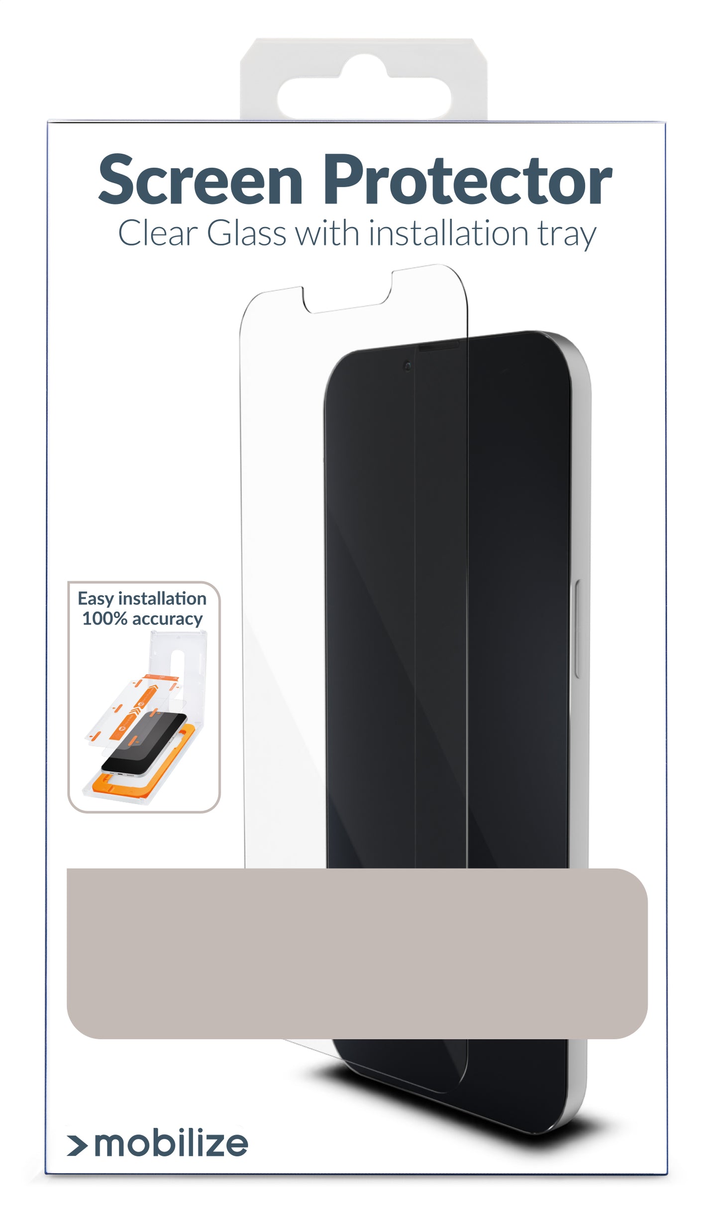 Mobilize Glass Screen Protector With Applicator For Apple Iphone 14 Pro Max