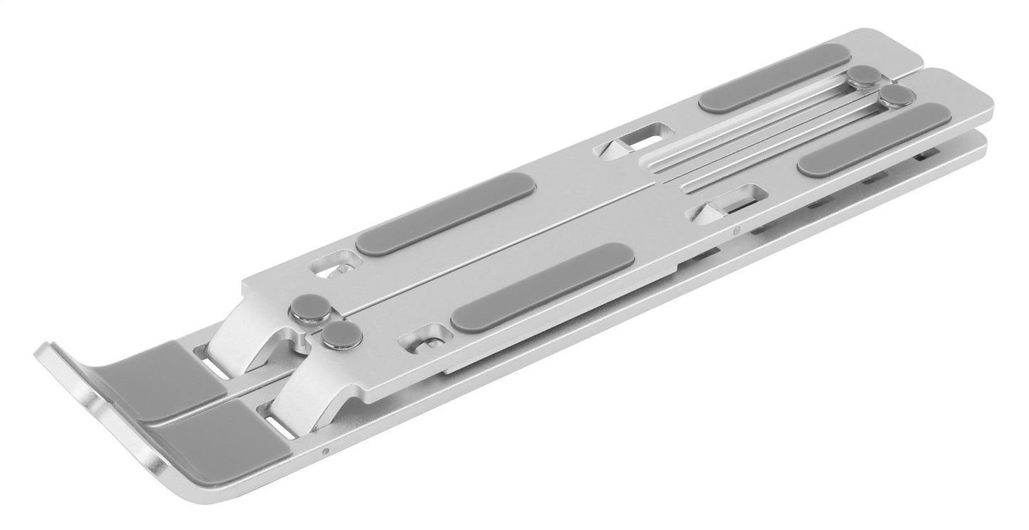 Mobilize Aluminium Laptop Stand Up To 15.6 Inch Silver