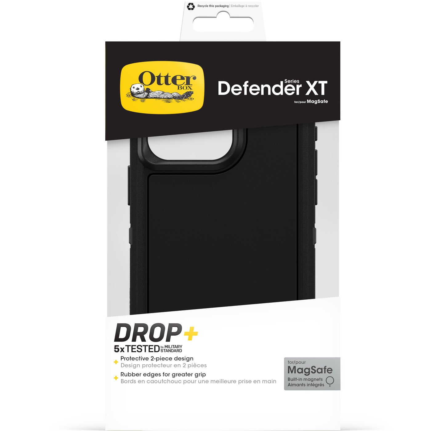 Otterbox Defender Series Xt With Magsafe Apple Iphone 15 Pro Max Black