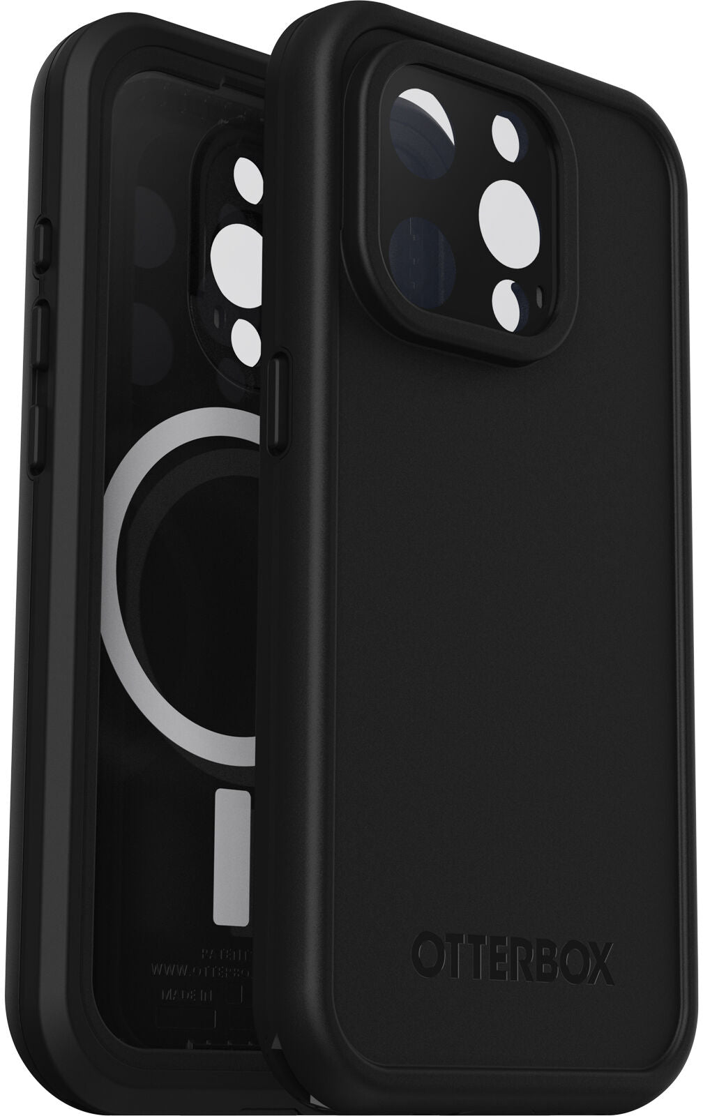 Otterbox Fre For Magsafe Case Apple Iphone 15 Pro Black