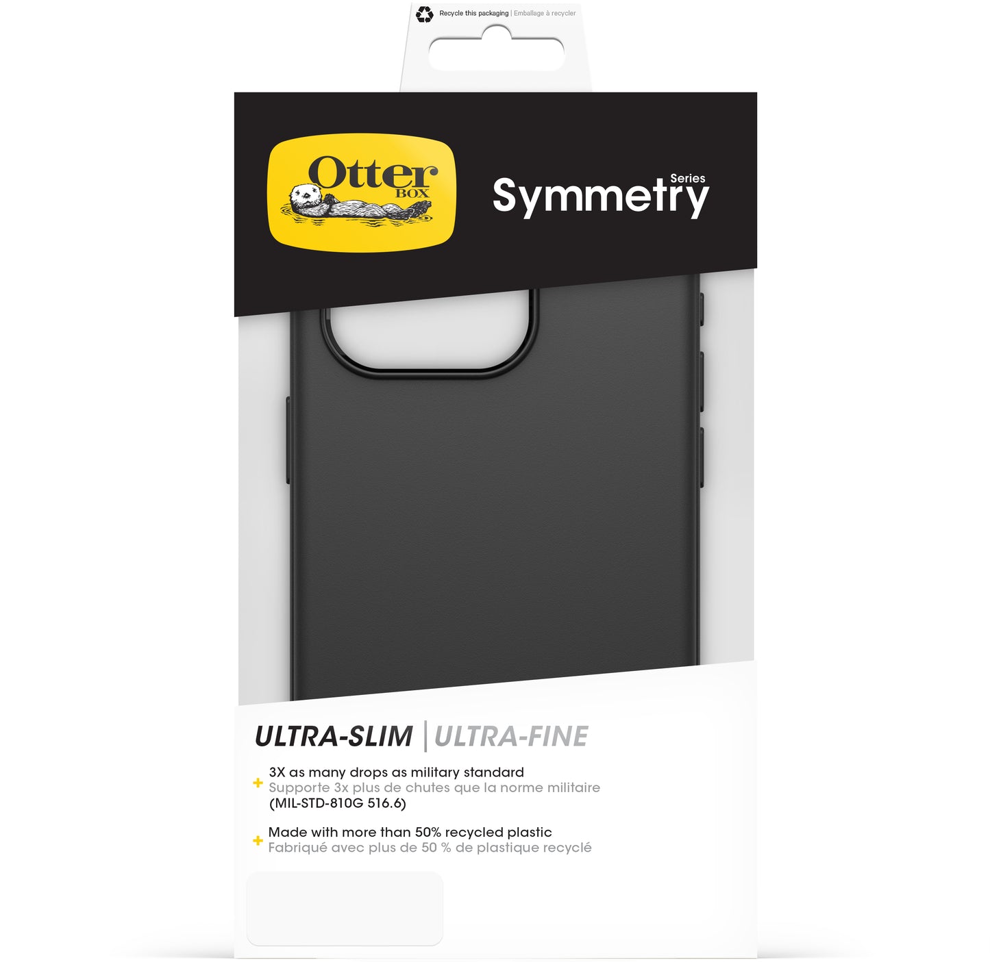 Otterbox Symmetry Case Apple Iphone 15 Pro Black