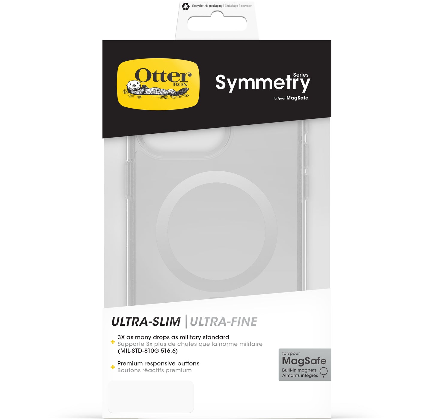 Otterbox Symmetry+ Clear Case Apple Iphone 15 Pro Max Clear