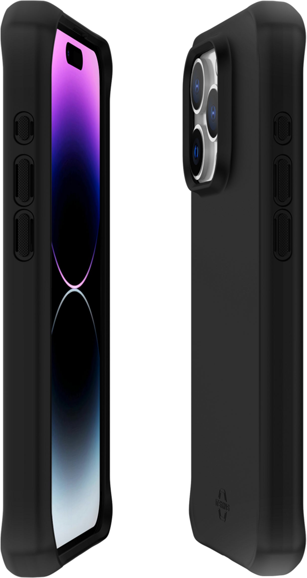 Itskins Level 3 Spectrumsilk_R For Apple Iphone 15 Pro Max Black