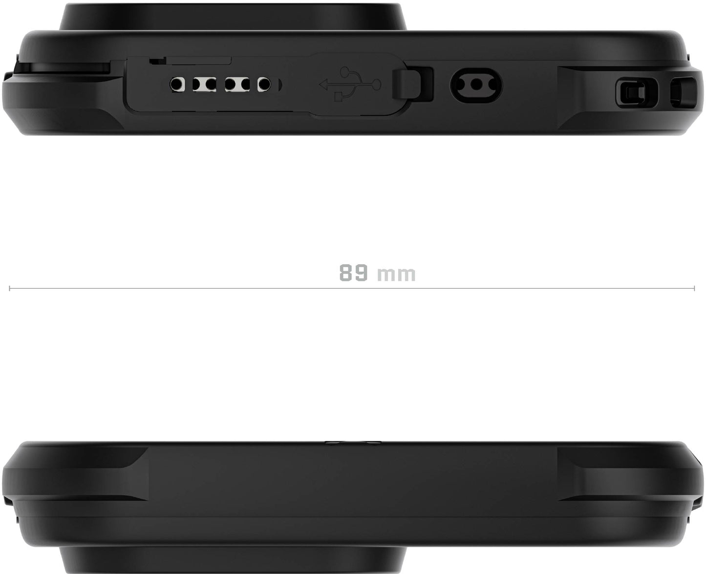 Ghostek Nautical Waterproof Magsafe Case + Belt Swivel Holster Apple Iphone 15 Pro Max Black