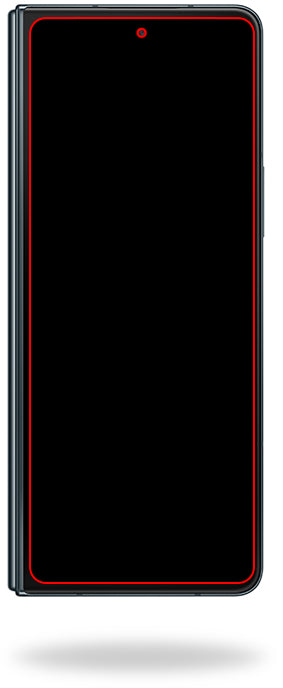 Mobilize Glass Screen Protector Samsung Galaxy Z Fold4 (Outer Display)