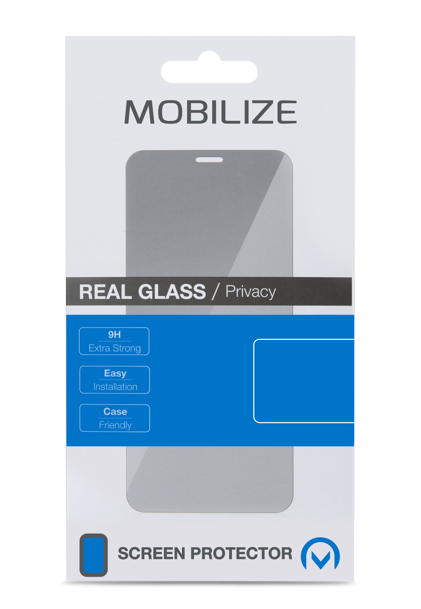 Mobilize Privacy Glass Screen Protector - Black Frame - For Apple Iphone 14 Pro