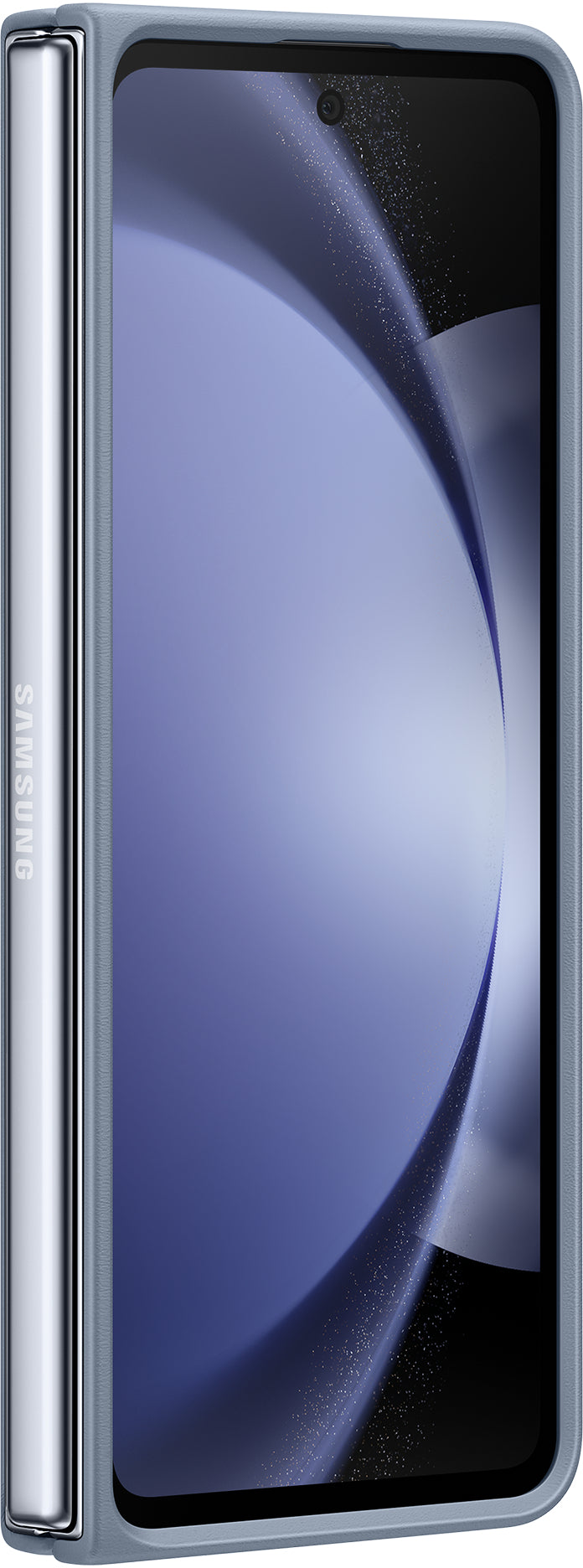 Samsung Ef-Vf946Plegww Samsung Vegan Leather Case Galaxy Z Fold5 Icy Blue