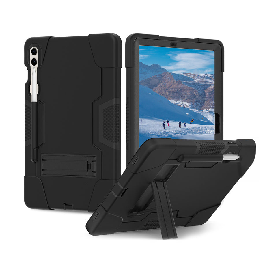 Xccess Survivor Essential Case Samsung Galaxy Tab S9+/S9 Fe+/S10+ 12.4 Black (Screenless)