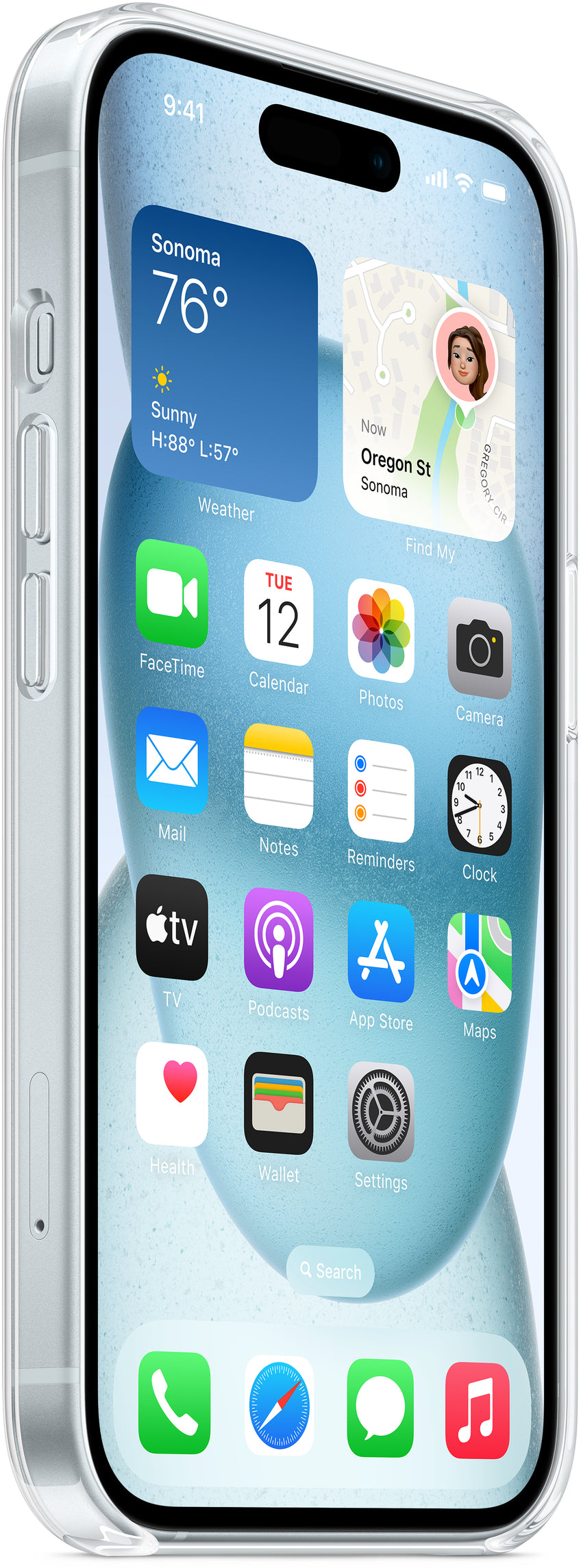 Apple Mt213Zm/A Apple Clear Case With Magsafe Iphone 15 Plus Transparent