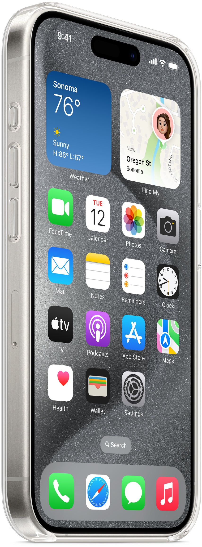 Apple Mt223Zm/A Apple Clear Case With Magsafe Iphone 15 Pro Transparent