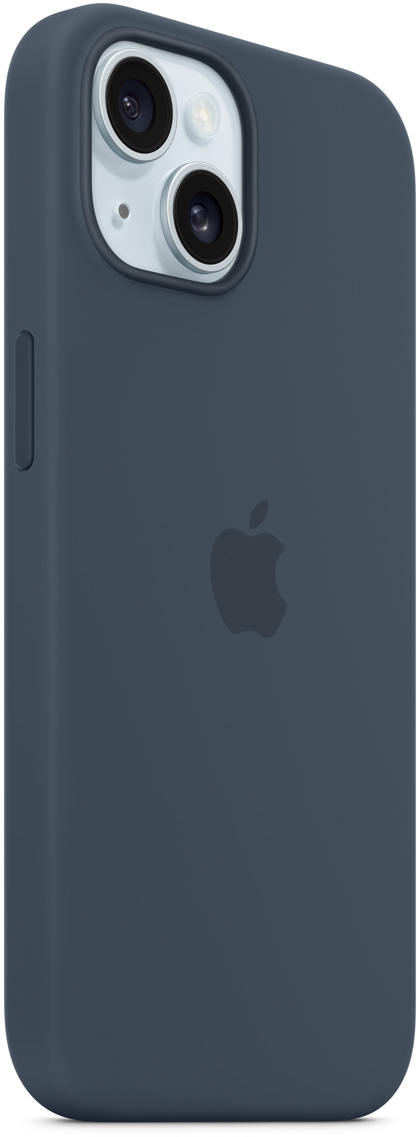 Apple Mt123Zm/A Apple Silicone Case With Magsafe Iphone 15 Plus Storm Blue