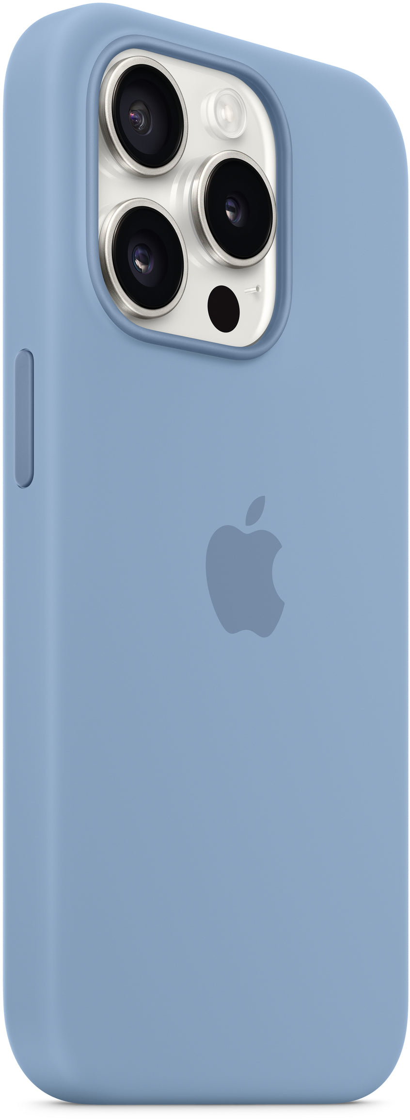 Apple Mt1Y3Zm/A Apple Silicone Case With Magsafe Iphone 15 Pro Max Winter Blue