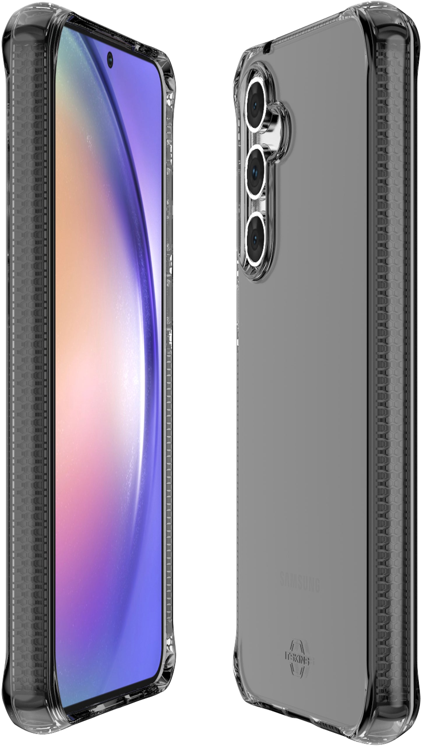 Itskins Level 2 Spectrumclear_R For Samsung Galaxy A55 5G Smoke