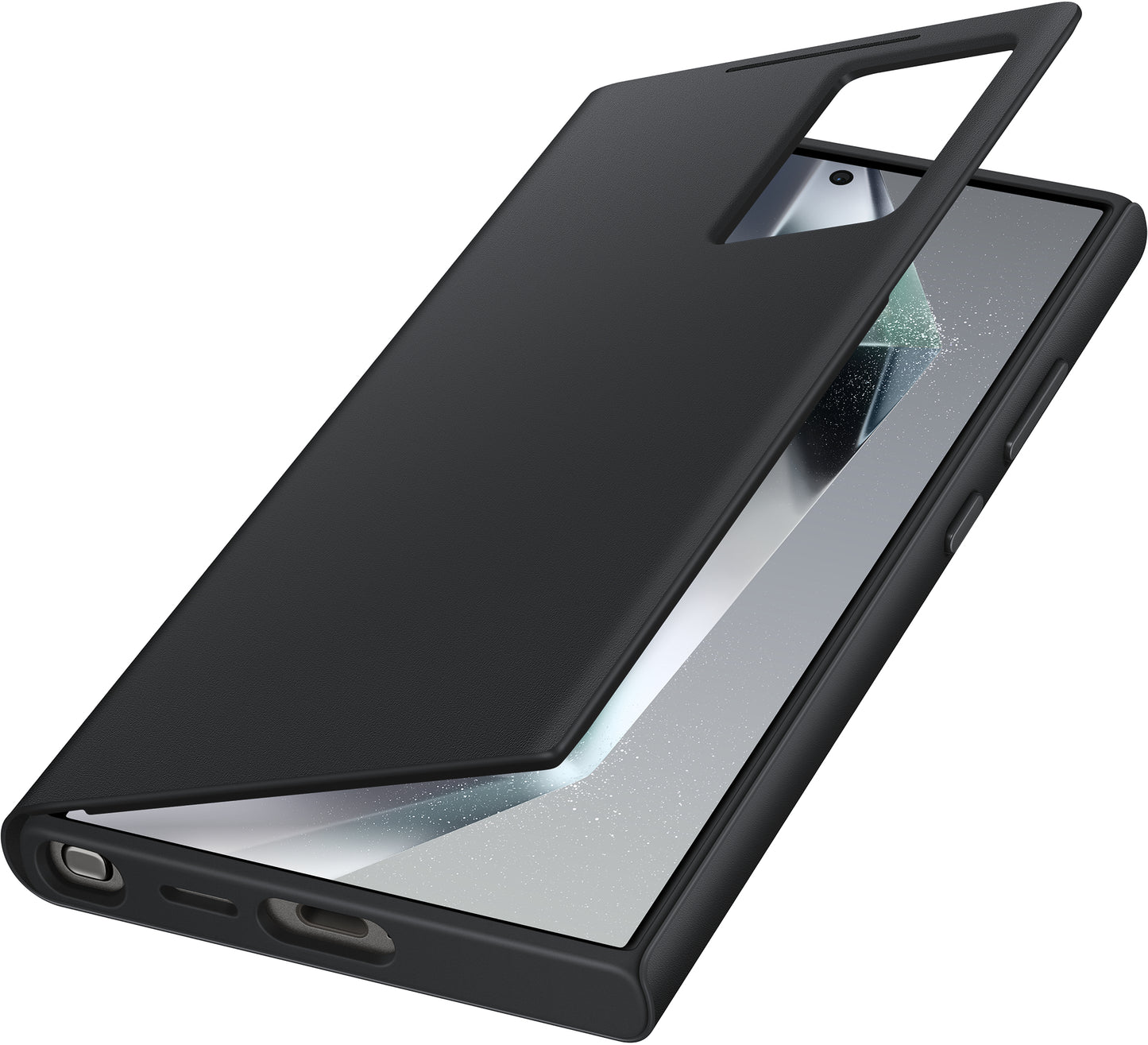 Samsung Ef-Zs928Cbegww Samsung Smart View Wallet Case Galaxy S24 Ultra 5G Black