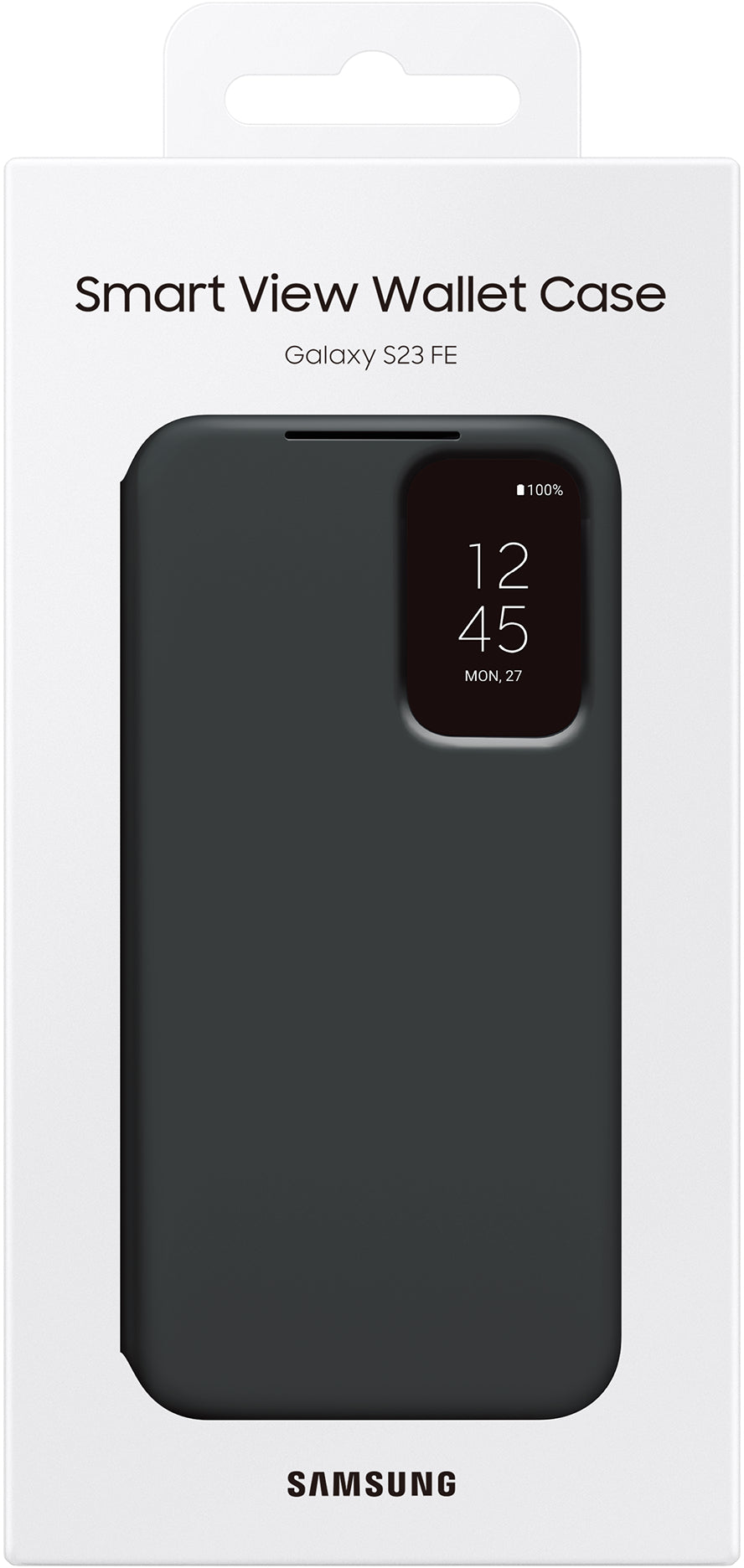 Samsung Ef-Zs711Cbegww Samsung Smart View Wallet Case Galaxy S23 Fe 5G Black