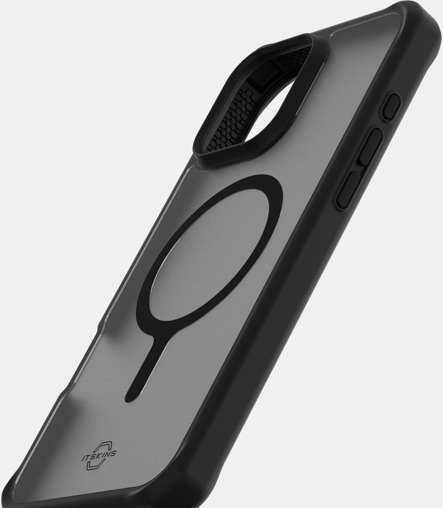 Itskins Level 2 Hybridmagfrost_R For Apple Iphone 16 Pro Black