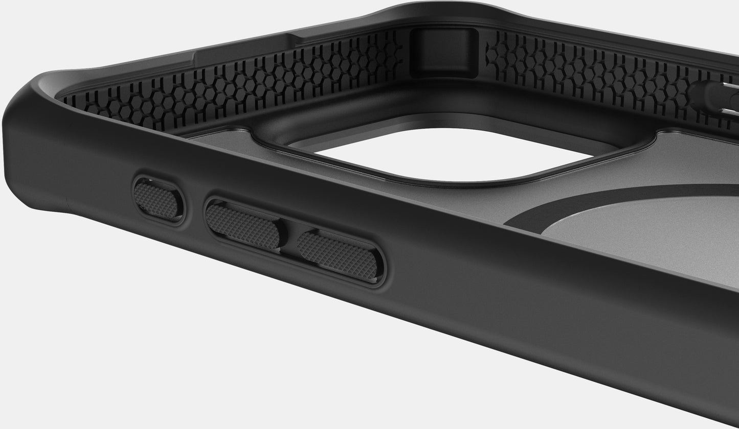Itskins Level 2 Hybridmagfrost_R For Apple Iphone 16 Pro Black