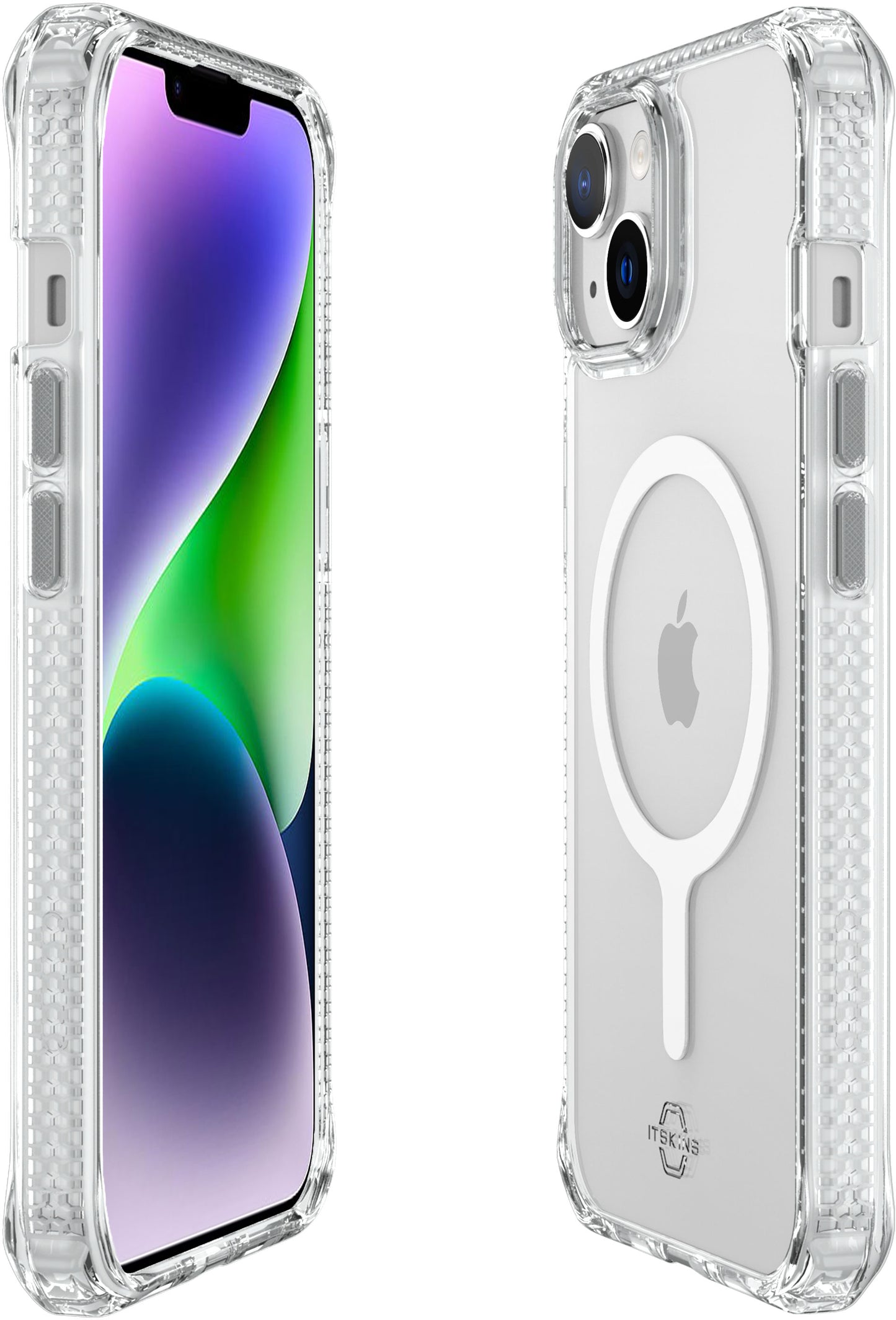 Itskins Level 2 Hybridmagclear_R For Apple Iphone 13 Transparent