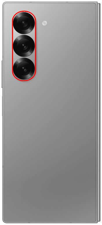 Mobilize Glass Screen Protector For Camera Samsung Galaxy Z Fold6