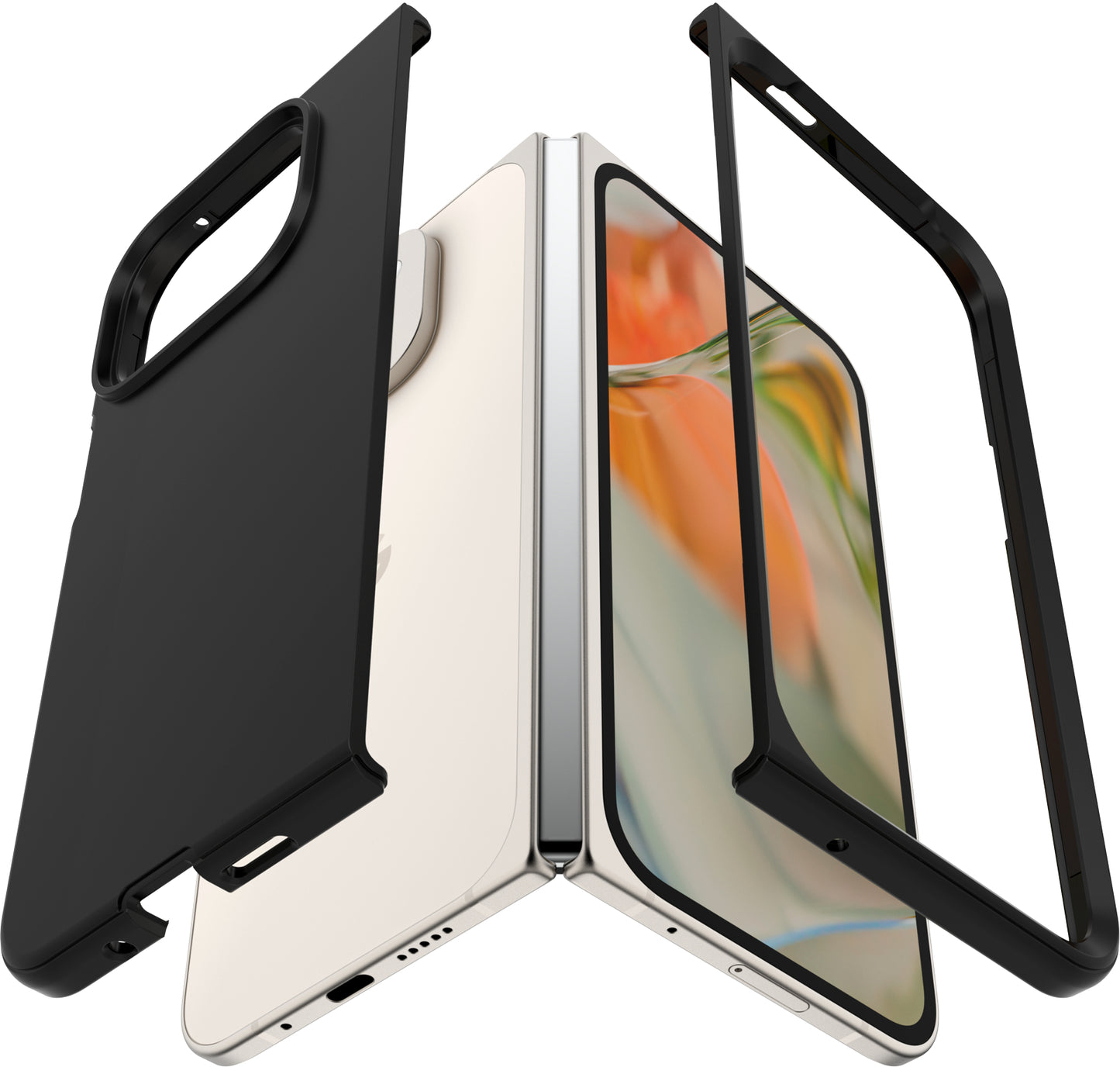 Otterbox Thin Flex Series Case Google Pixel 9 Pro Fold Black