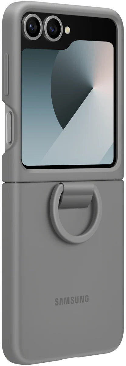 Samsung Ef-Pf741Tjegww Samsung Silicone Cover With Ring Galaxy Z Flip6 Grey