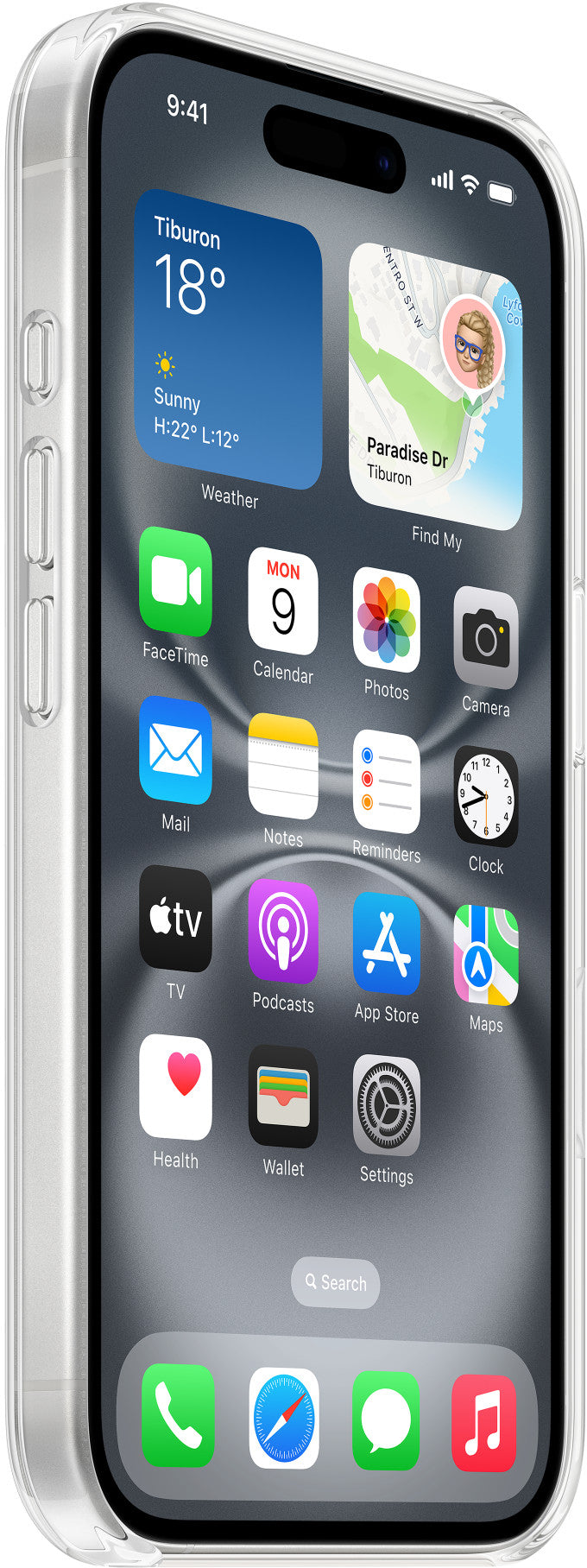 Apple Ma7D4Zm/A Apple Clear Case With Magsafe Iphone 16 Plus Transparent