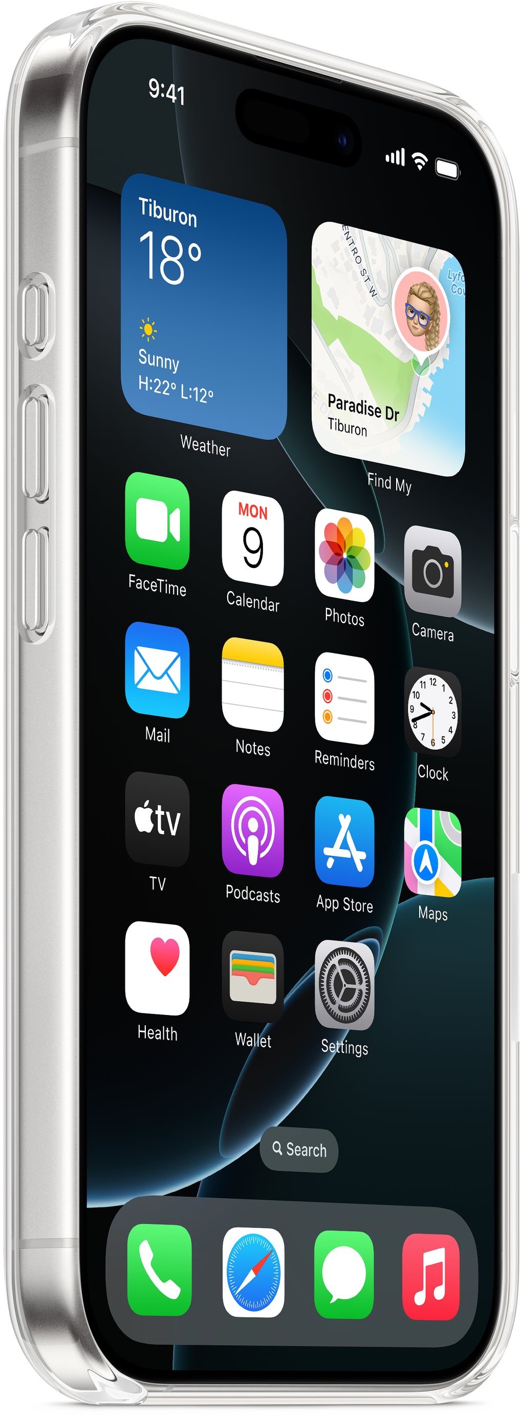 Apple Ma7F4Zm/A Apple Clear Case With Magsafe Iphone 16 Pro Max Transparent