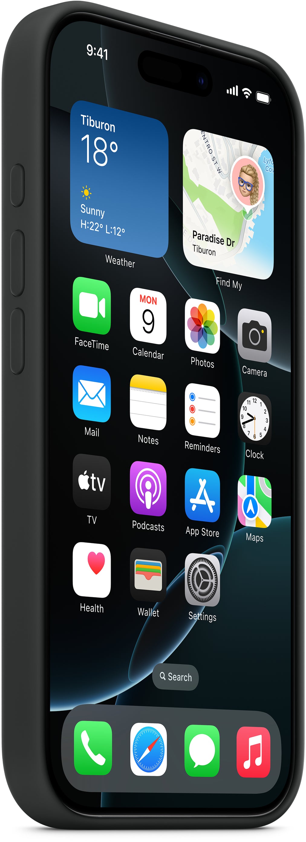 Apple Myyj3Zm/A Apple Silicone Case With Magsafe Iphone 16 Pro Black