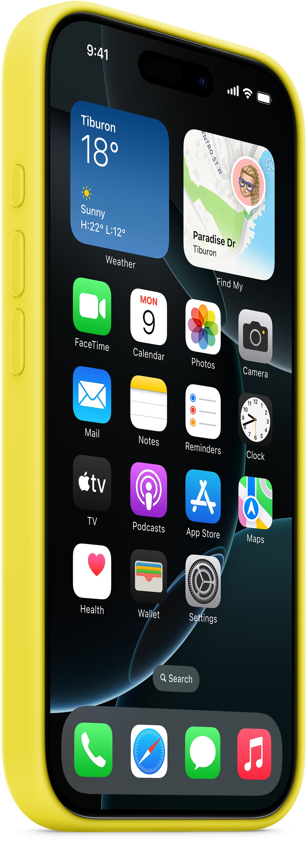 Apple Myyq3Zm/A Apple Silicone Case With Magsafe Iphone 16 Pro Starfruit