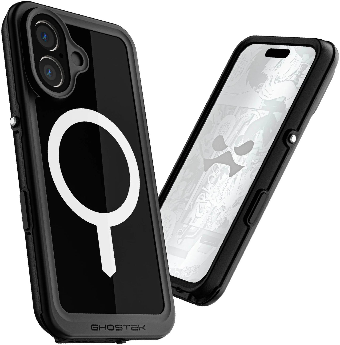 Ghostek Nautical Slim Waterproof Magsafe Case Apple Iphone 16 Black