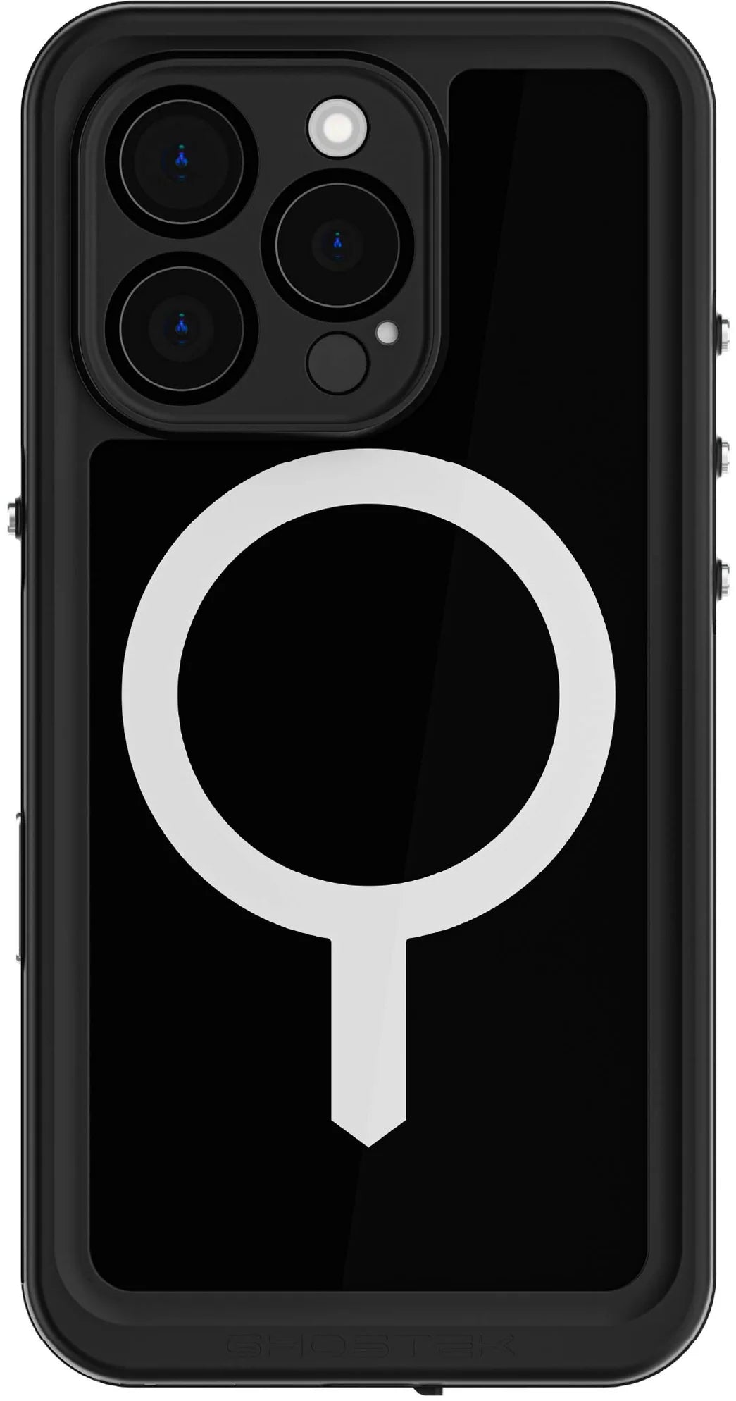 Ghostek Nautical Slim Waterproof Magsafe Case Apple Iphone 16 Pro Black
