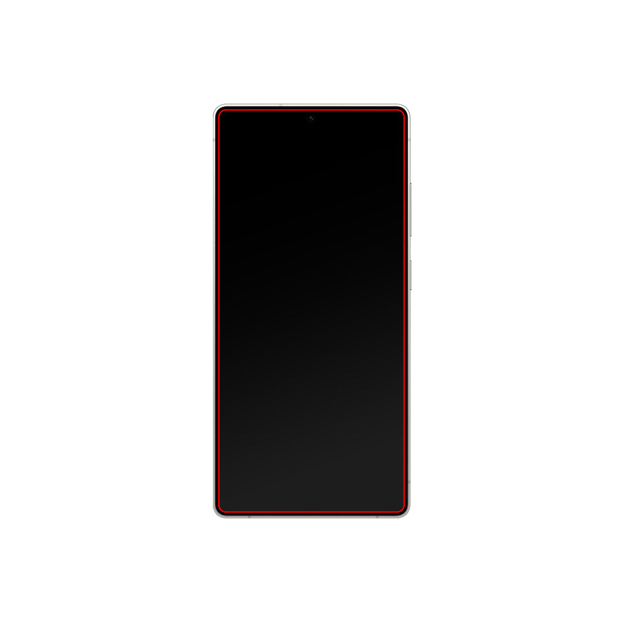 Mobilize Glass Screen Protector - Black Frame - Samsung Galaxy S25 Ultra 5G