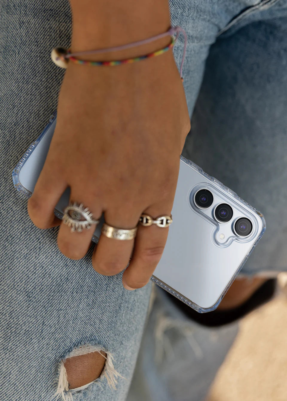 Itskins Level 2 Spectrumclear_R For Samsung Galaxy S24 Fe 5G Transparent