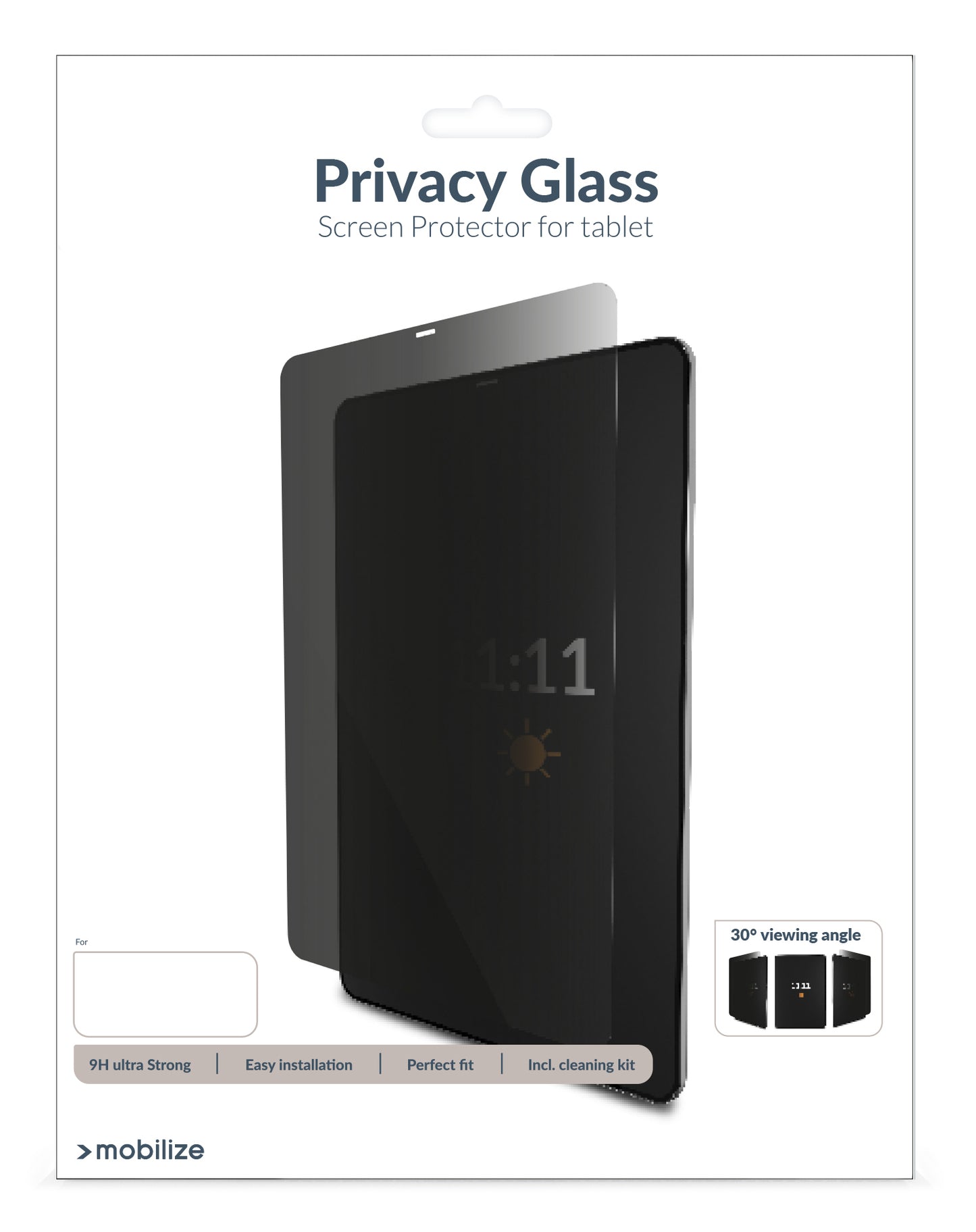 Mobilize Privacy Glass Screen Protector - Black Frame - For Apple Iphone 7/8/Se (2020/2022)