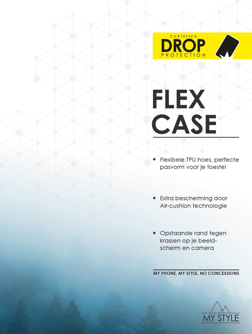 My Style Pos Forex Product Signing 20X15Cm Incl. Magneet My Style Protective Flex Case Clear/Pink