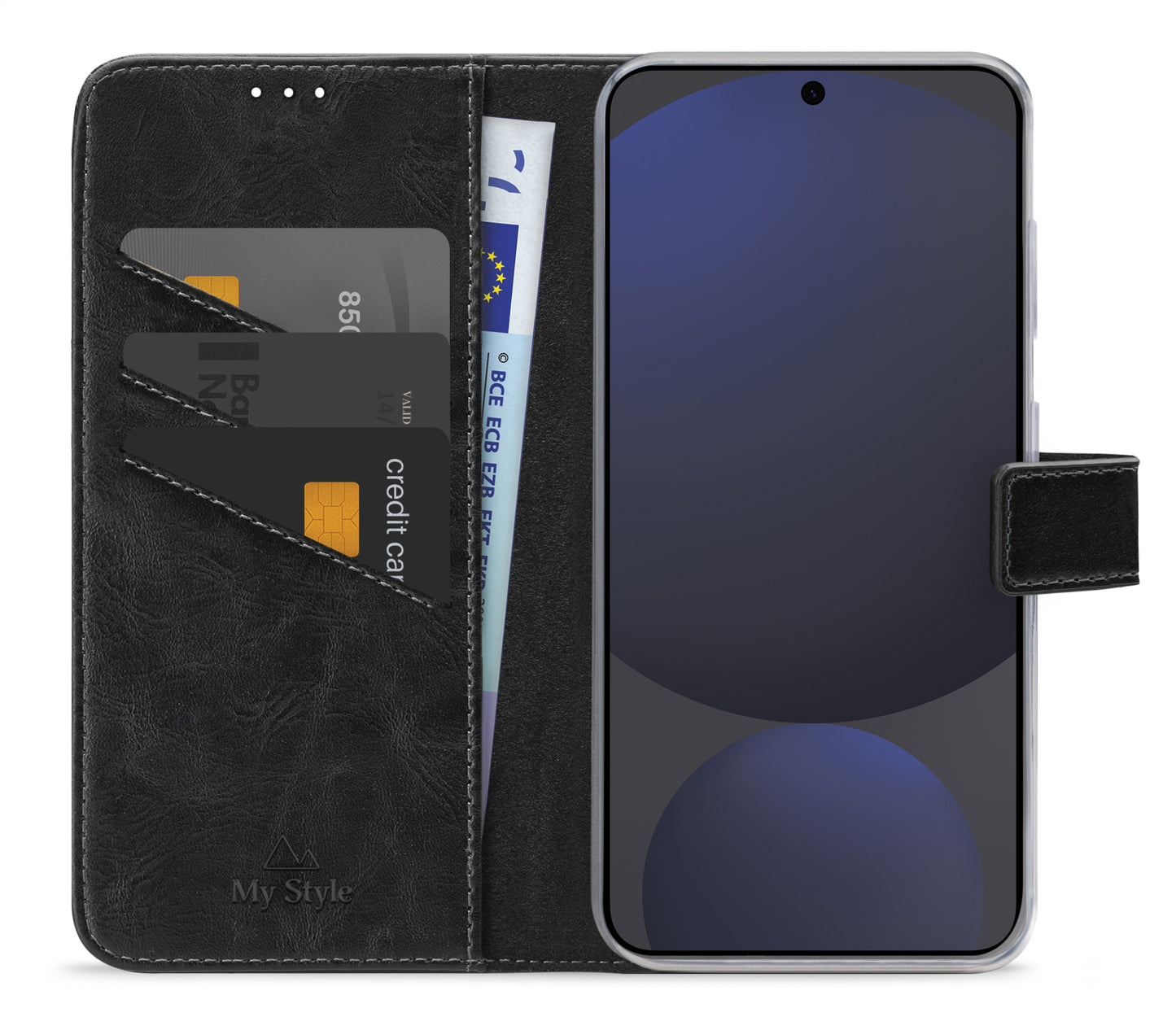 My Style Flex Wallet For Samsung Galaxy S24 Fe Black