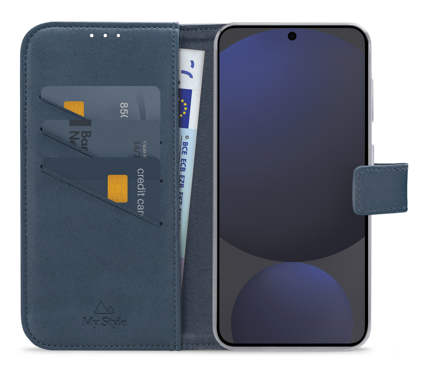 My Style Flex Wallet For Samsung Galaxy S24 Fe Ocean Blue